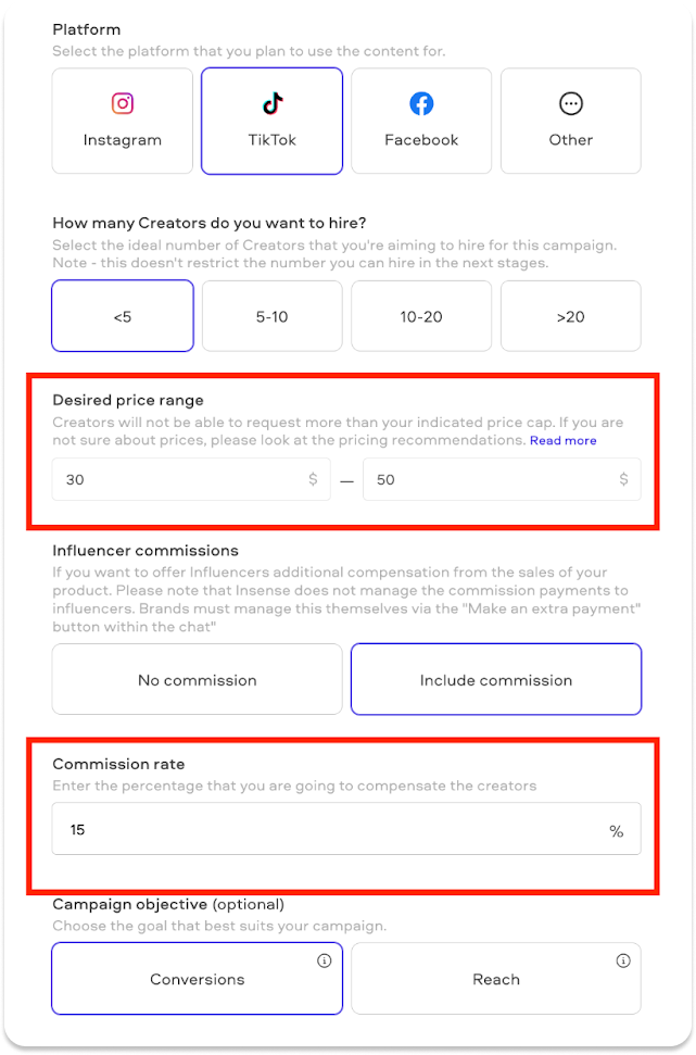 TikTok affiliate compensation